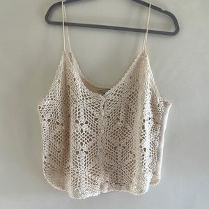 American Eagle Crochet Tank Top